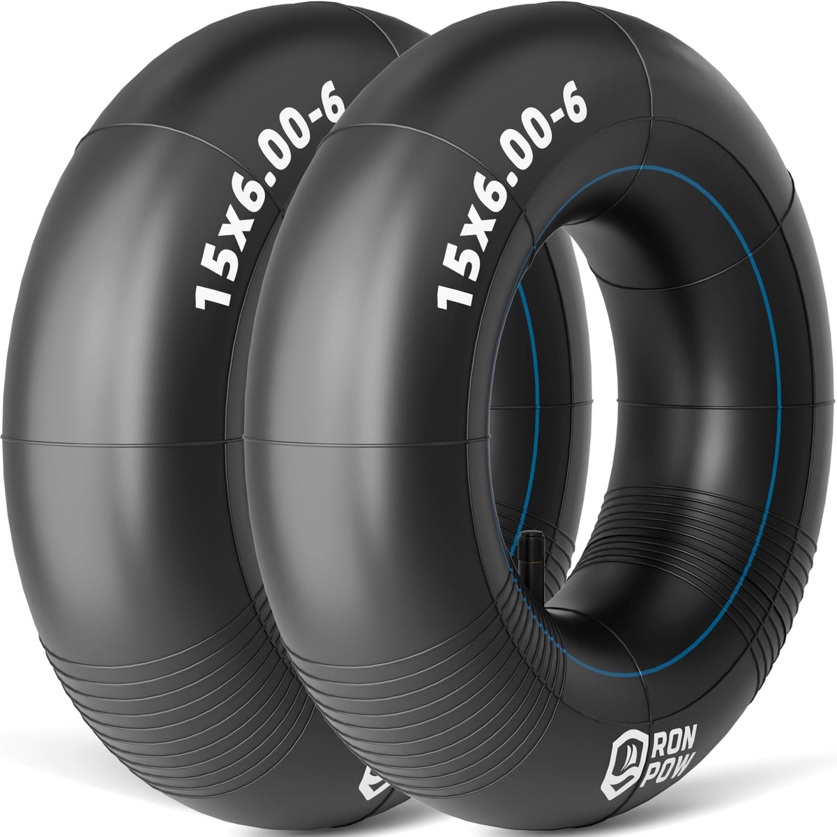15x6.00-6 Inner Tube with TR-13 Valve Stem, 2 Pack B762