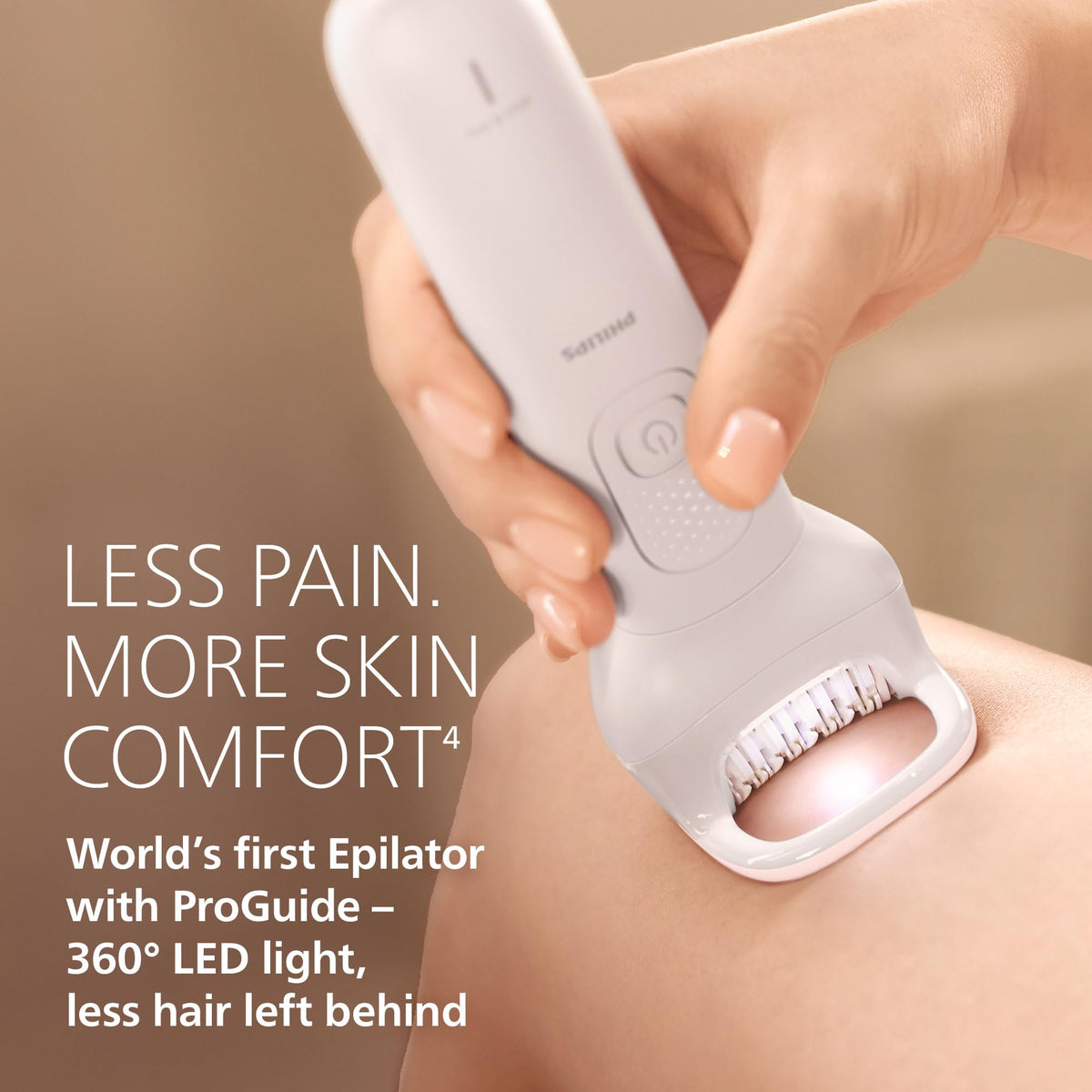 Cordless Wet and Dry Epilator with 7 Accessories L623