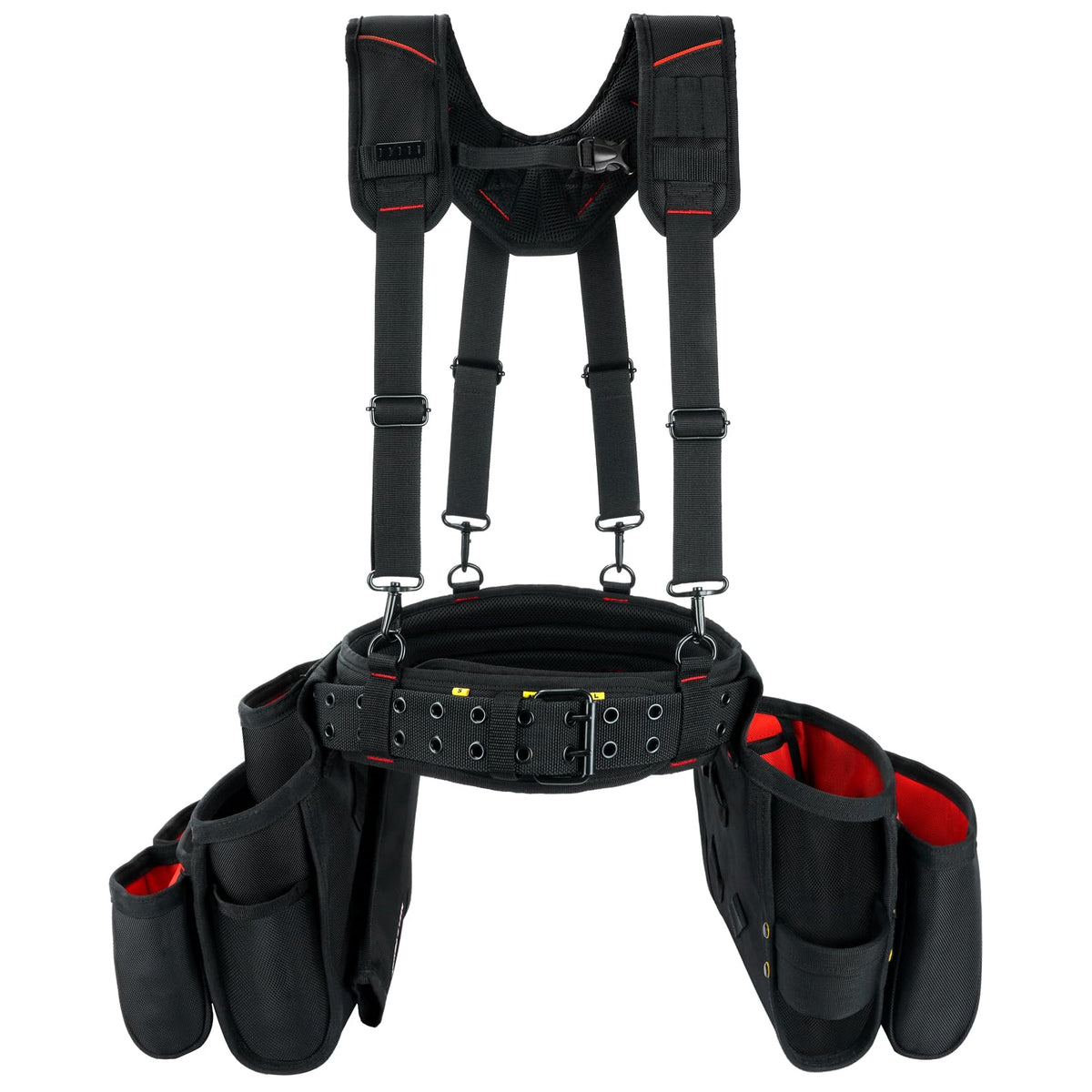Tool Belt with Suspenders Heavy Duty Carpenter Apron G27046