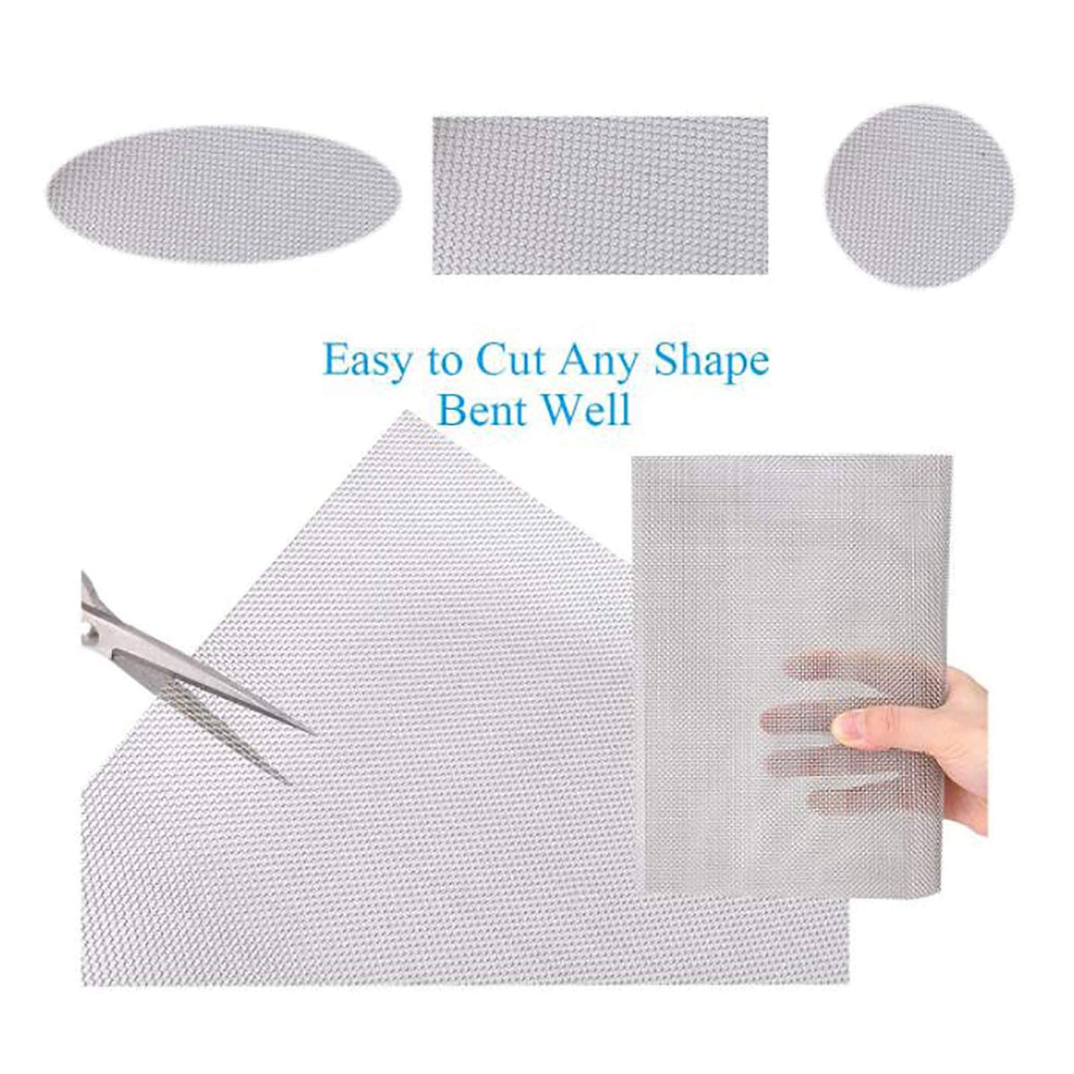 304 Stainless Steel Woven Wire Mesh Window Screen A696