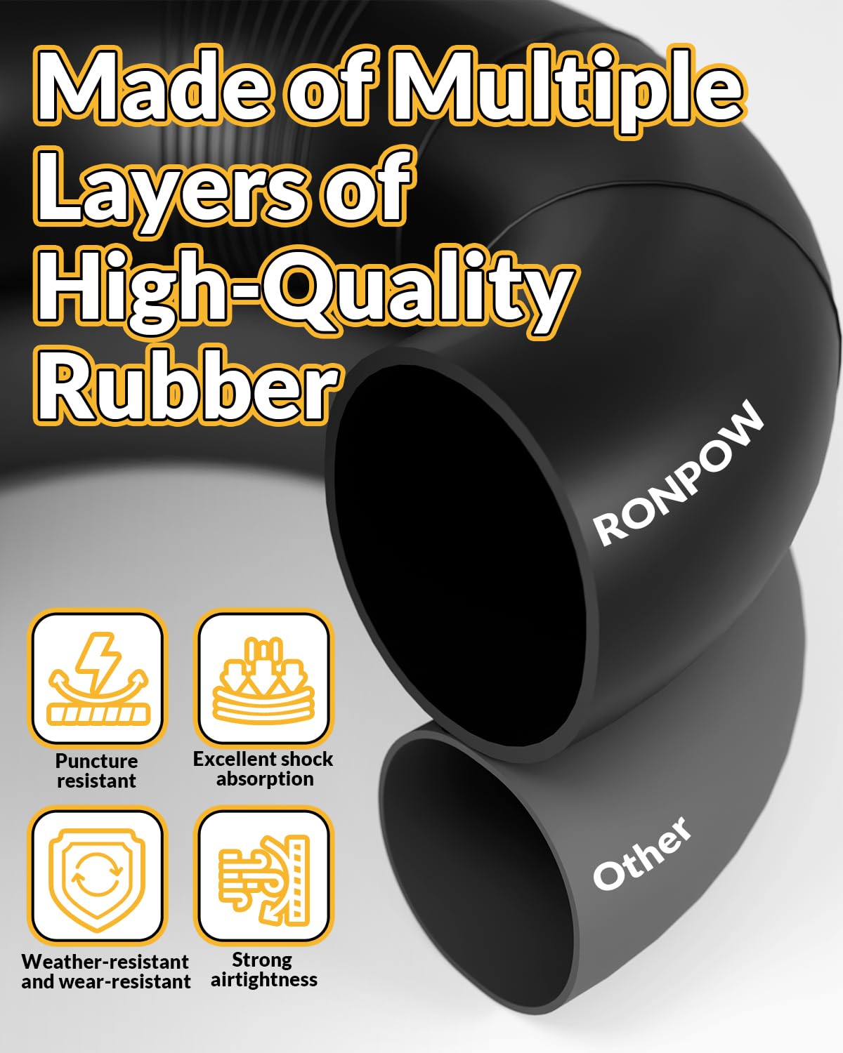 15x6.00-6 Inner Tube with TR-13 Valve Stem, 2 Pack B762