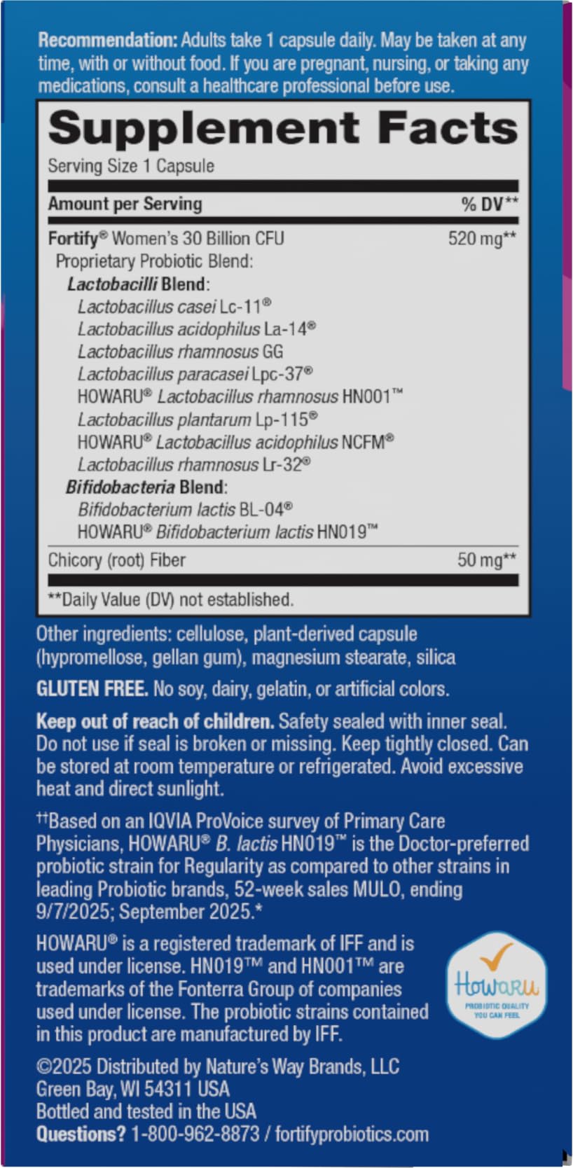 Women’s Probiotic 30 Billion CFU, 30 ct P75304