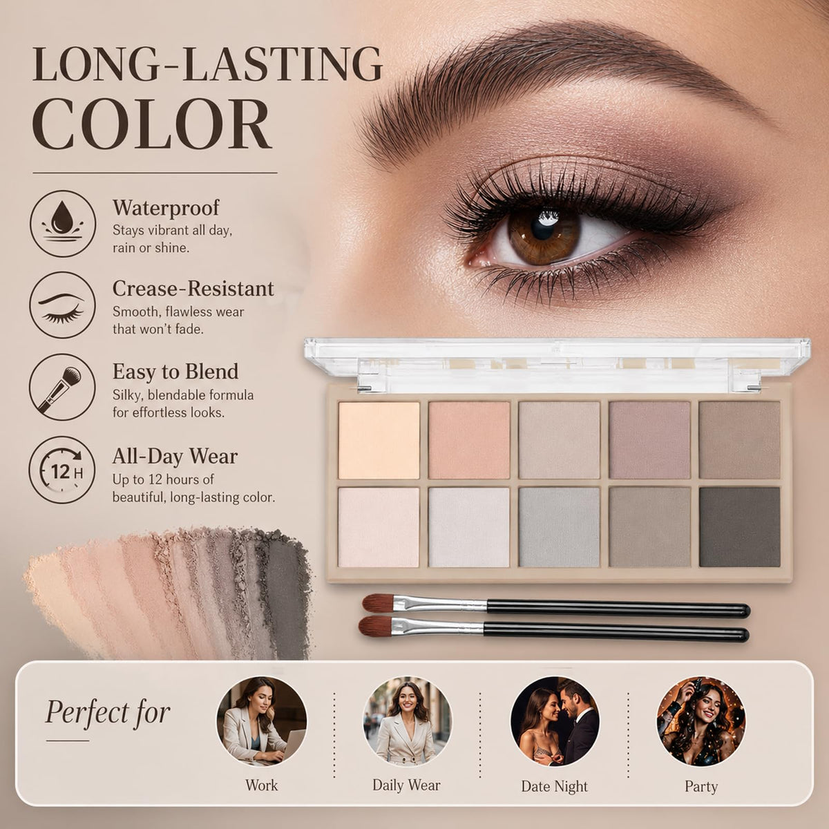 Matte Eyeshadow Palette H793