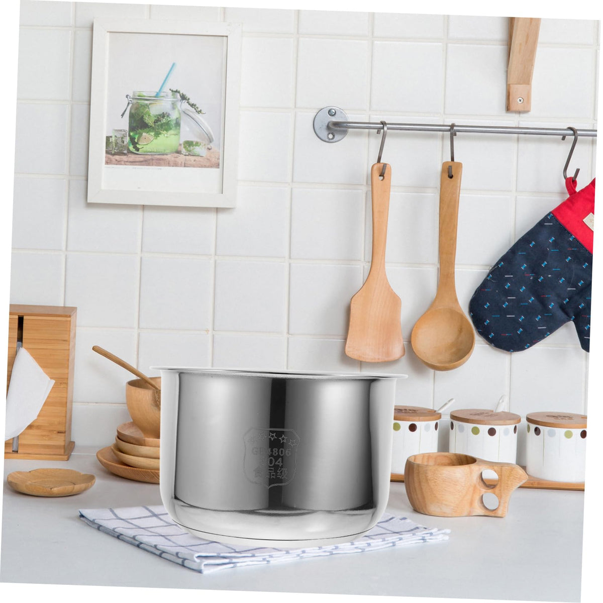 3L Stainless Steel Inner Cooking Pot E8252