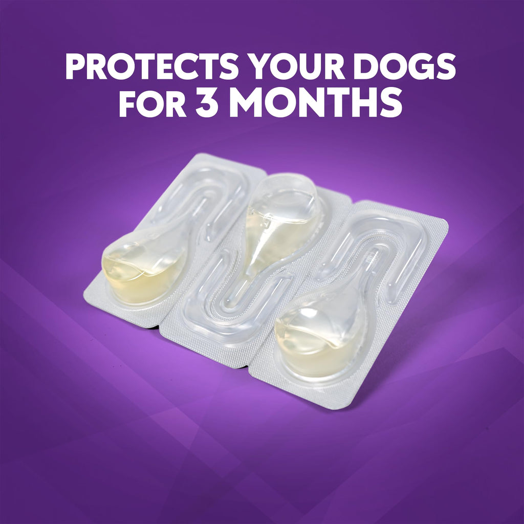 Flea and Tick Prevention for Medium Dogs 23-44lbs (3 Doses) Q4490