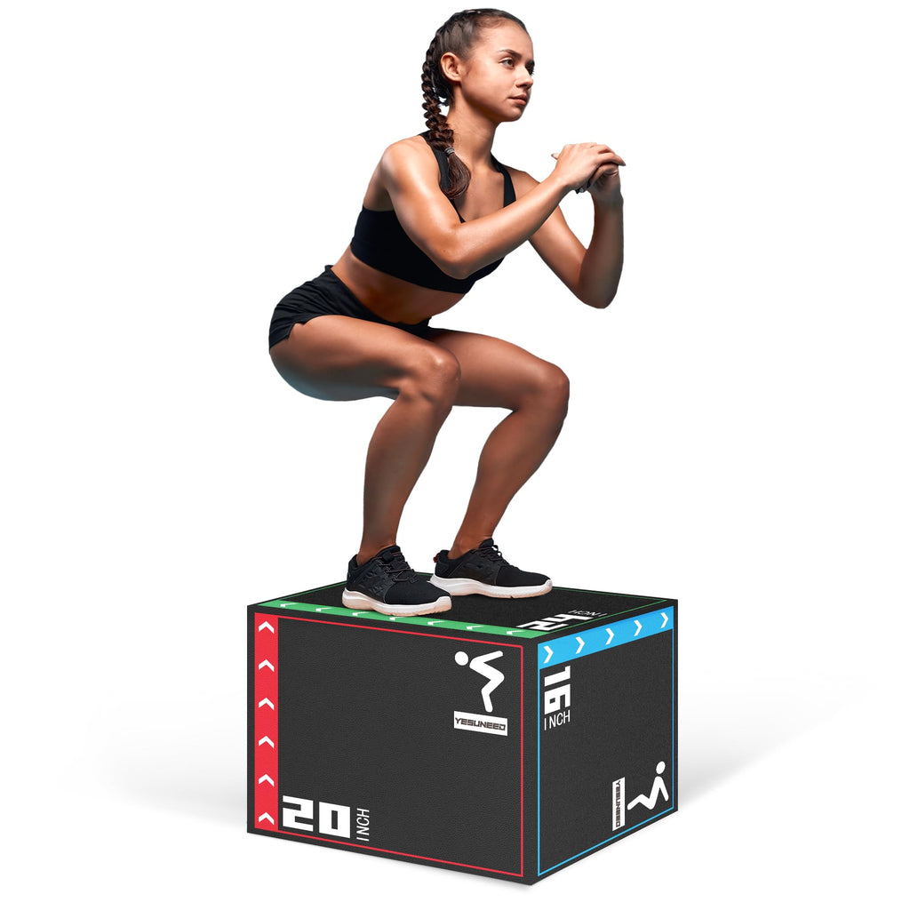 3 in 1 High Density Foam Plyo Box D347