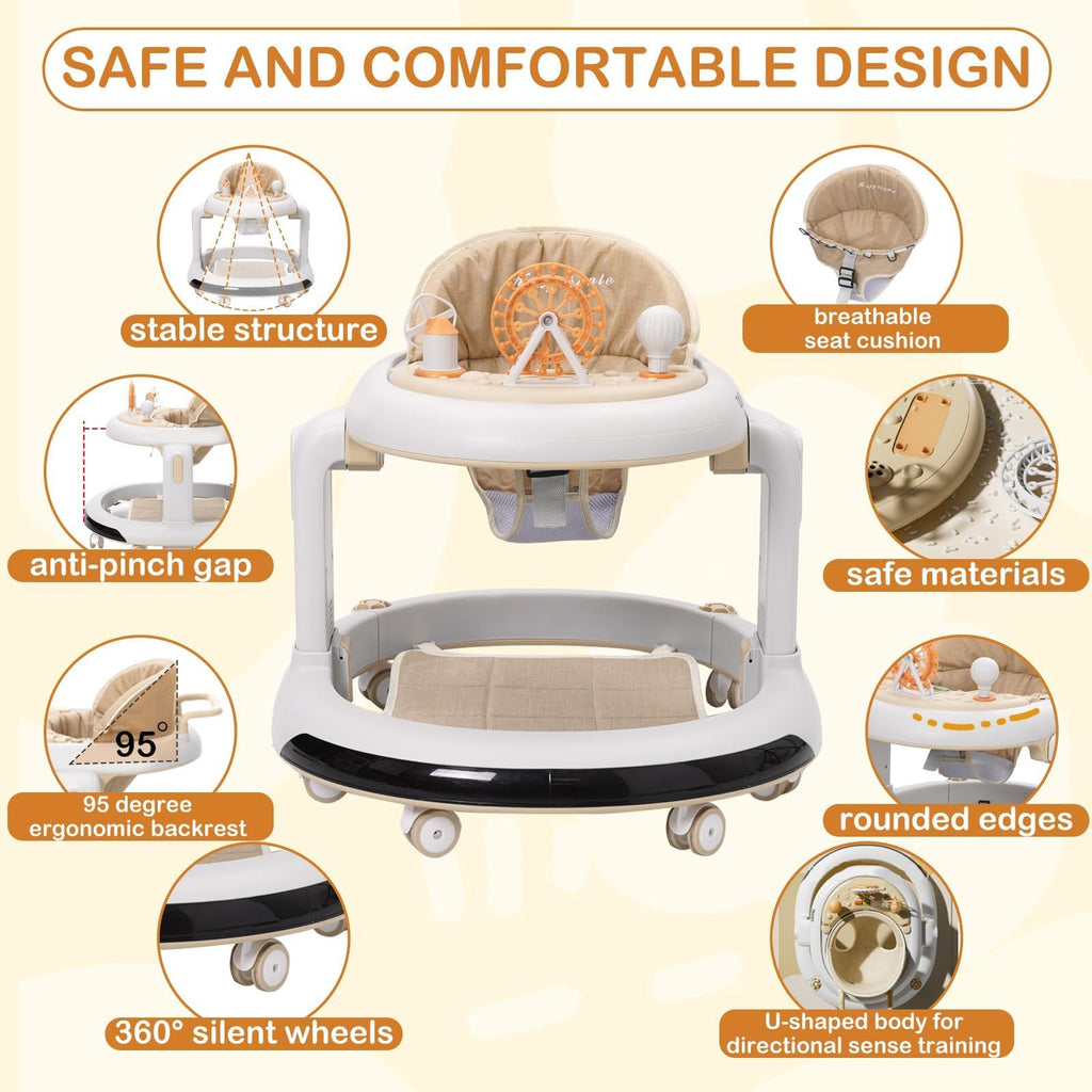 4 in 1 Foldable Baby Walker V5917