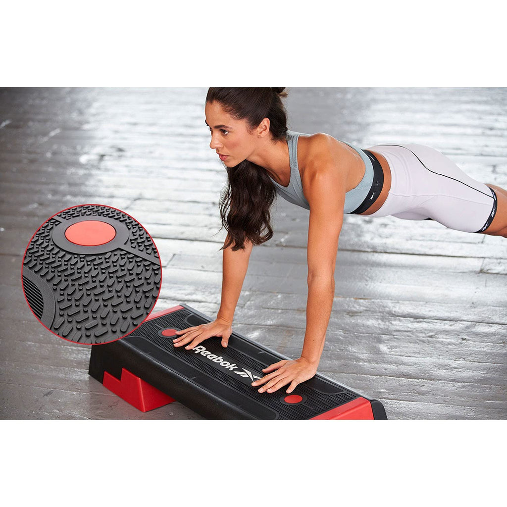 Adjustable Aerobic and Strength Training Workout Step Platform W3038