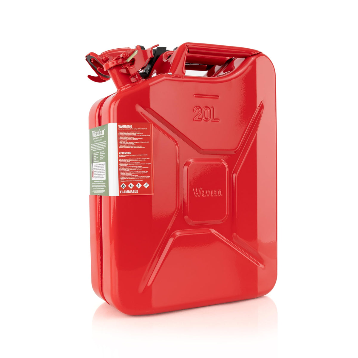 Red 20 Litre Metal Gas Can Q73185