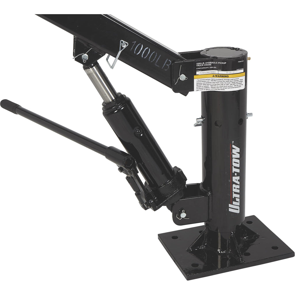 Hydraulic Pickup Truck Crane 1000-Lb. Capacity W853