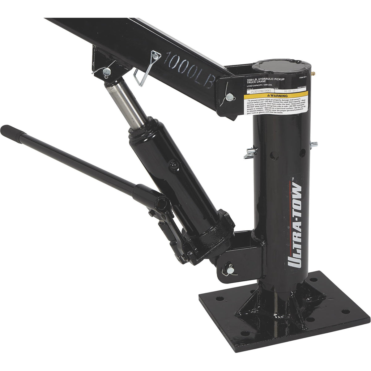 Hydraulic Pickup Truck Crane 1000-Lb. Capacity W853