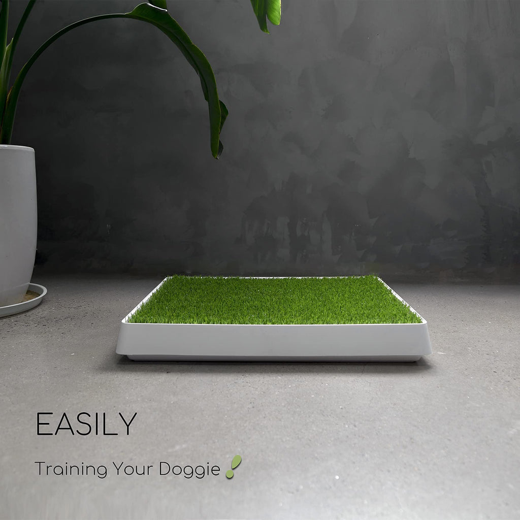 Dog Grass Pad with Tray Z10953