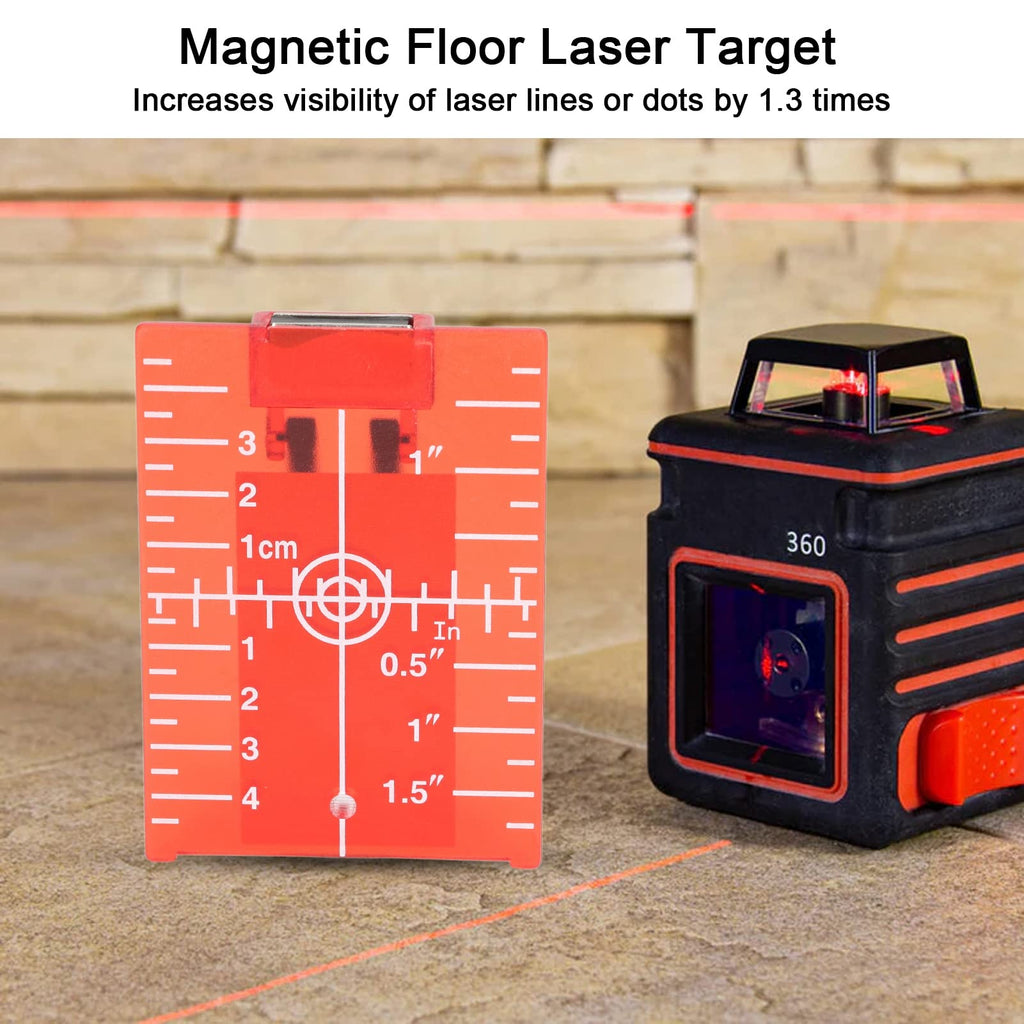 ABS Magnetic Target Card Plate with Bracket M135160