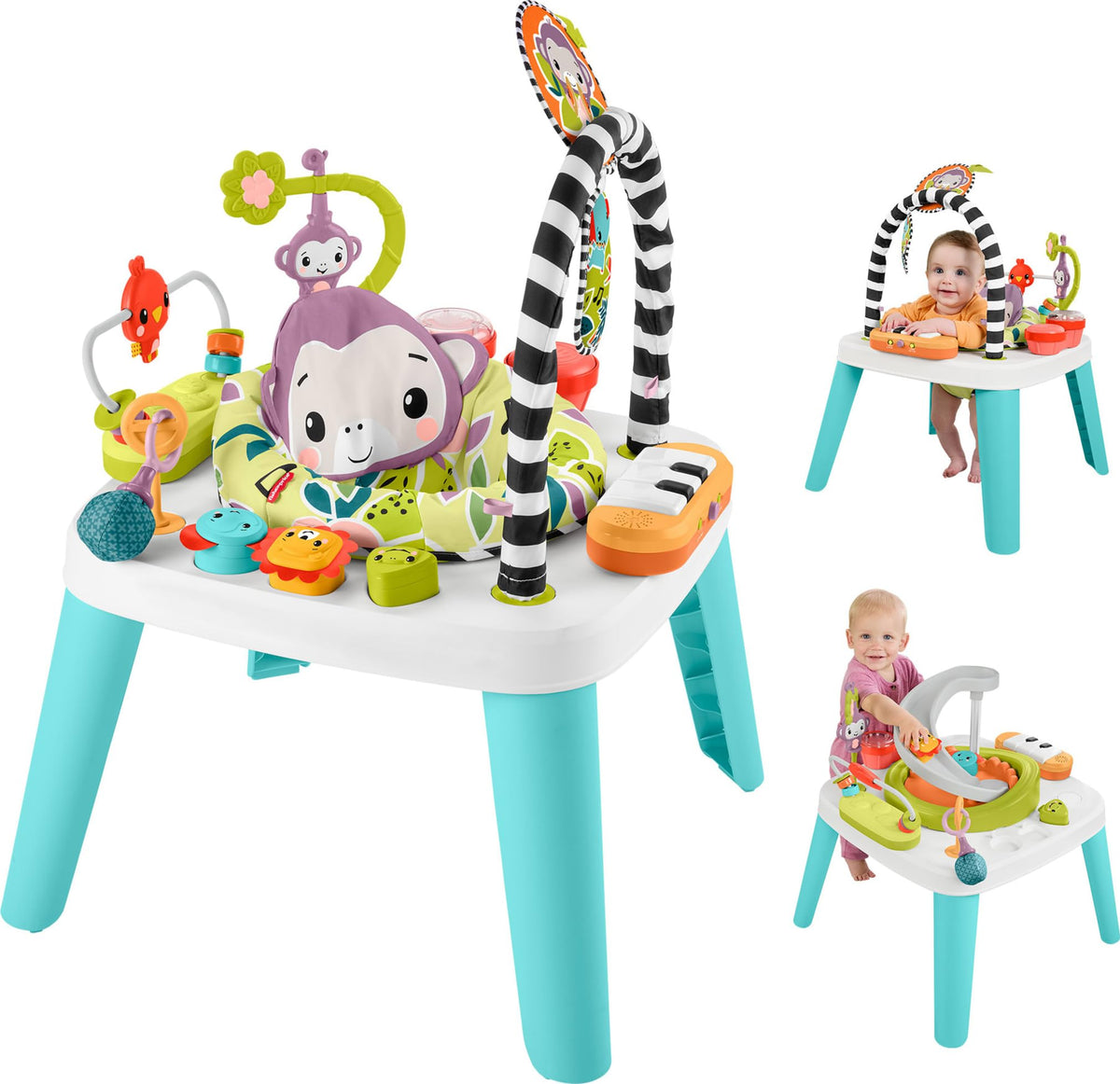 Purple Monkey Musical Activity Center Baby Toy R1930