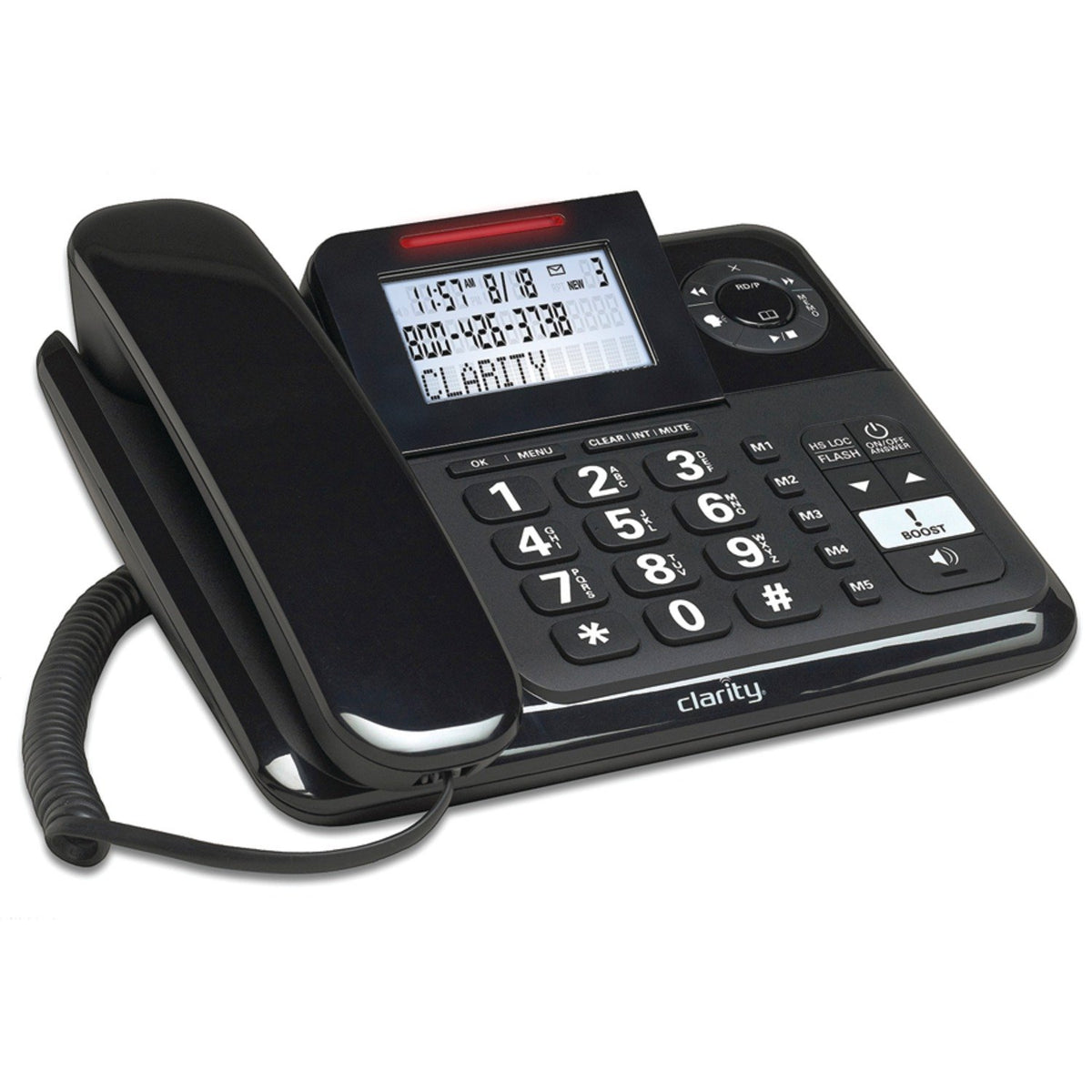 Amplified Corded/Cordless Combo with Answering Machine B494