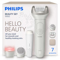 Cordless Wet and Dry Epilator with 7 Accessories L623