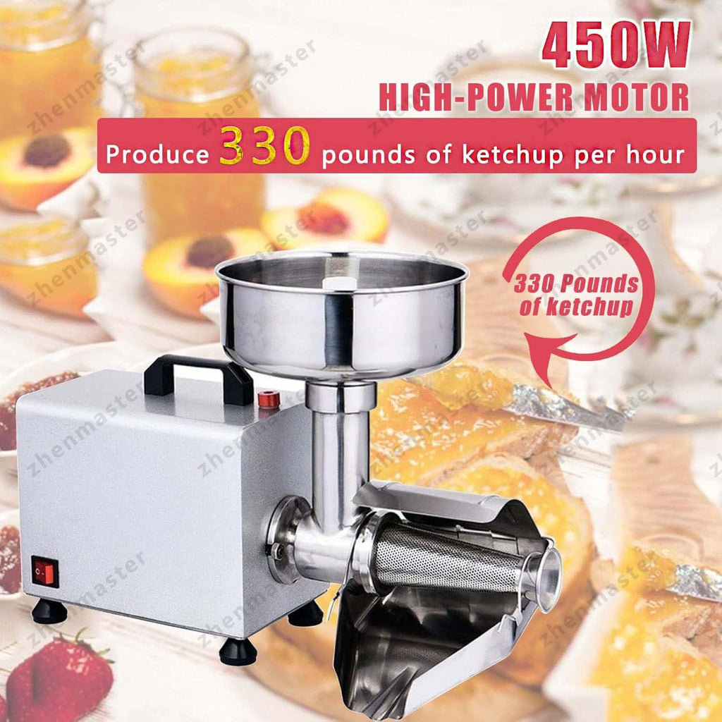450W Electric Tomato Strainer Stainless Steel F4593