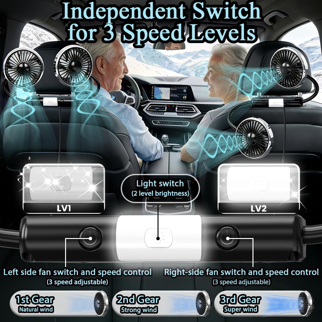 Car Backseat Fans Z766761