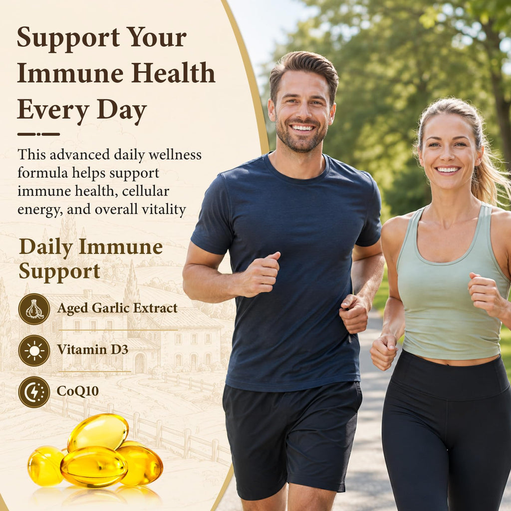Aged Garlic Extract Capsules, 180 Softgels D7095