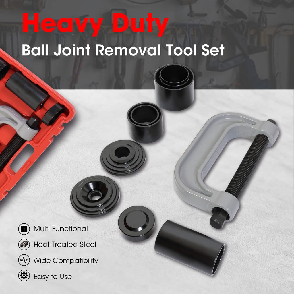 Ball Joint Press and U Joint Removal Kit, 10 PCS with Storage Case R70798