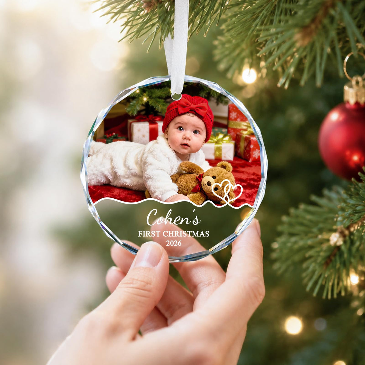 Baby's First Christmas Ornament 2026 J181702