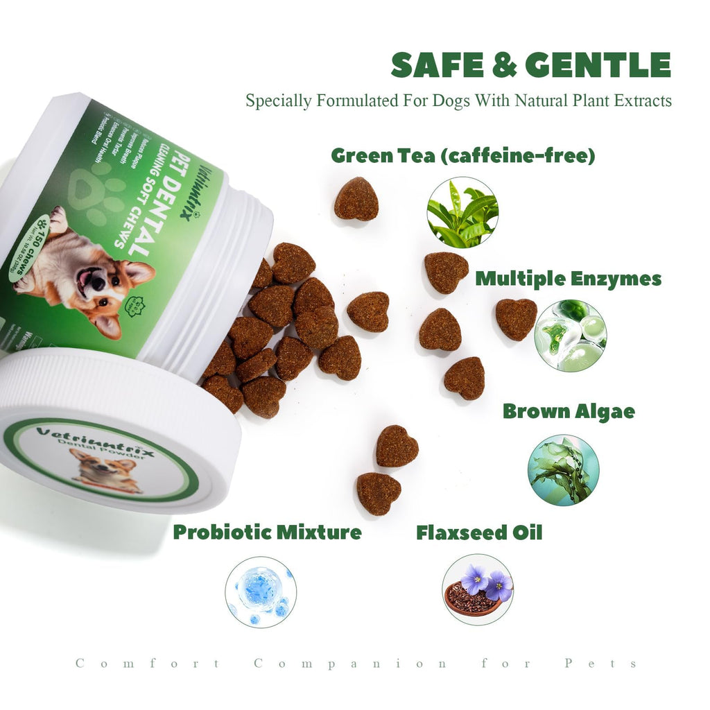 Dog Dental Chews with Natural Enzymes A4251