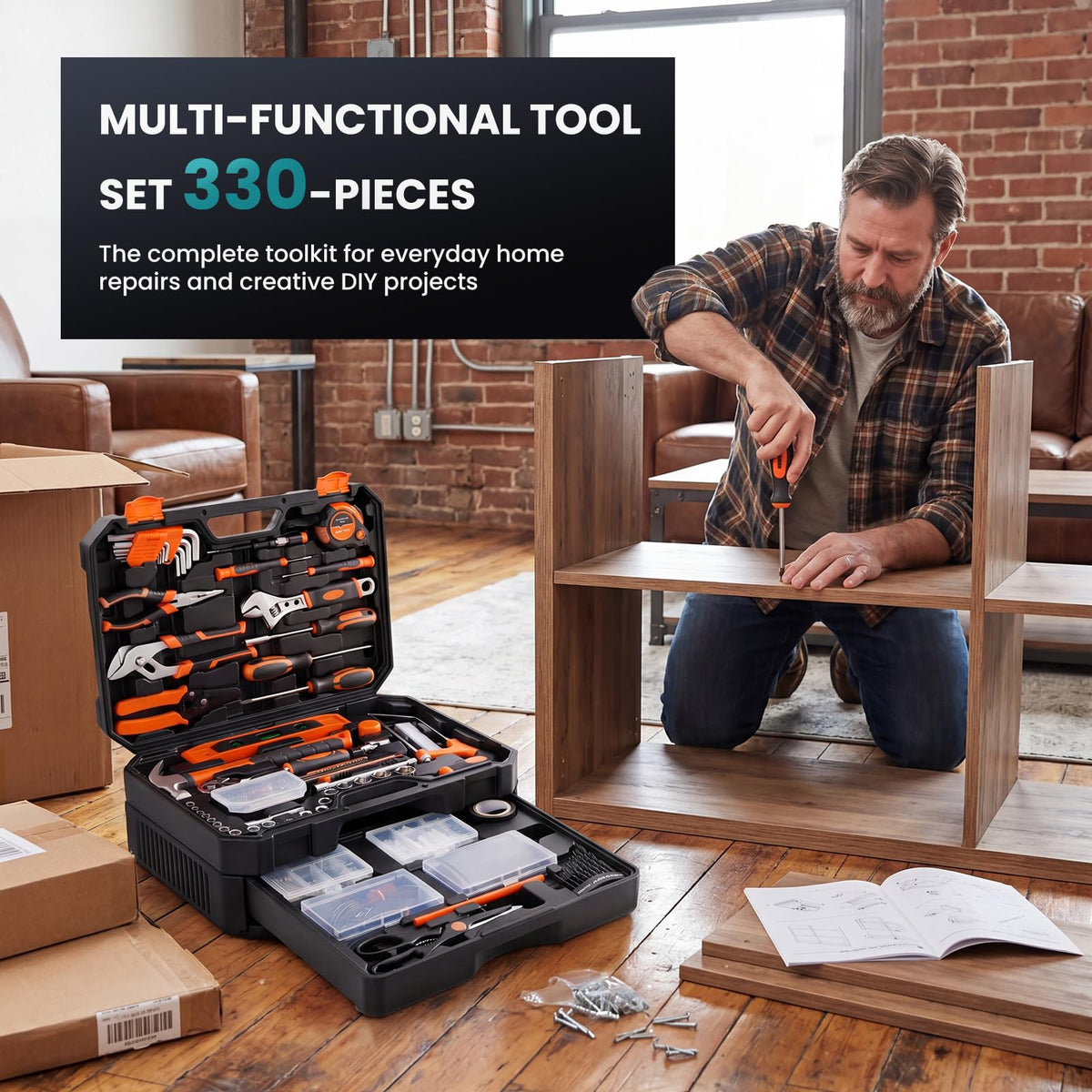 330-Piece Tool Box Set Z896