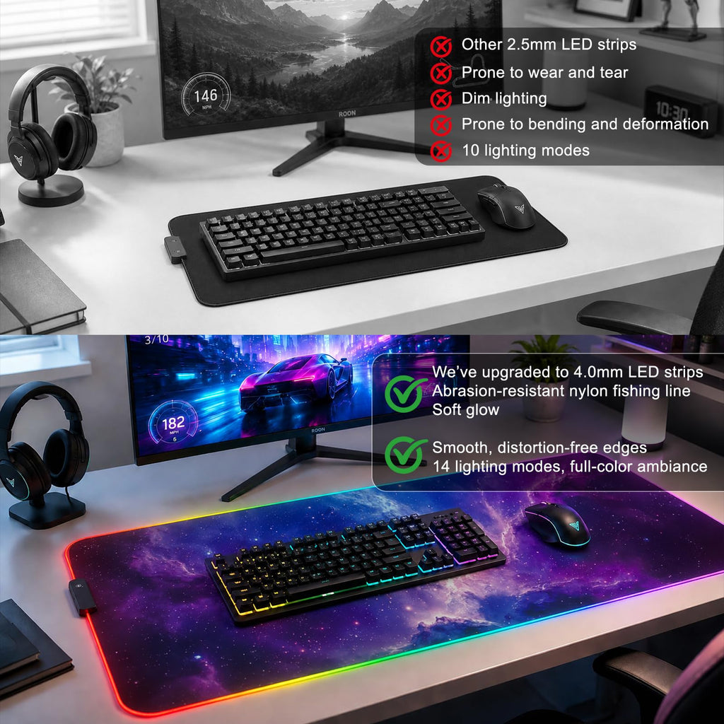 RGB LED Gaming Mouse Pad L299273