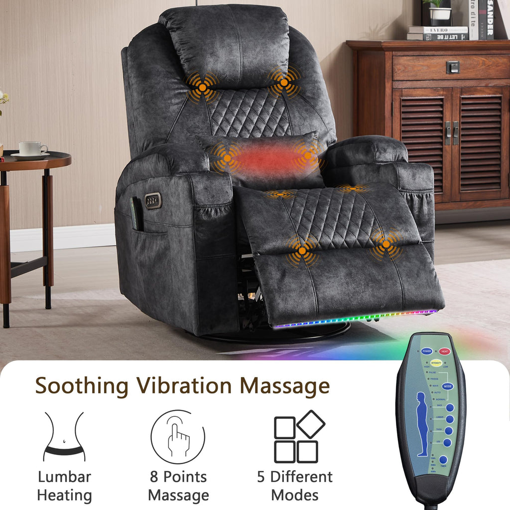 Power Swivel Rocker Recliner Chair V268306
