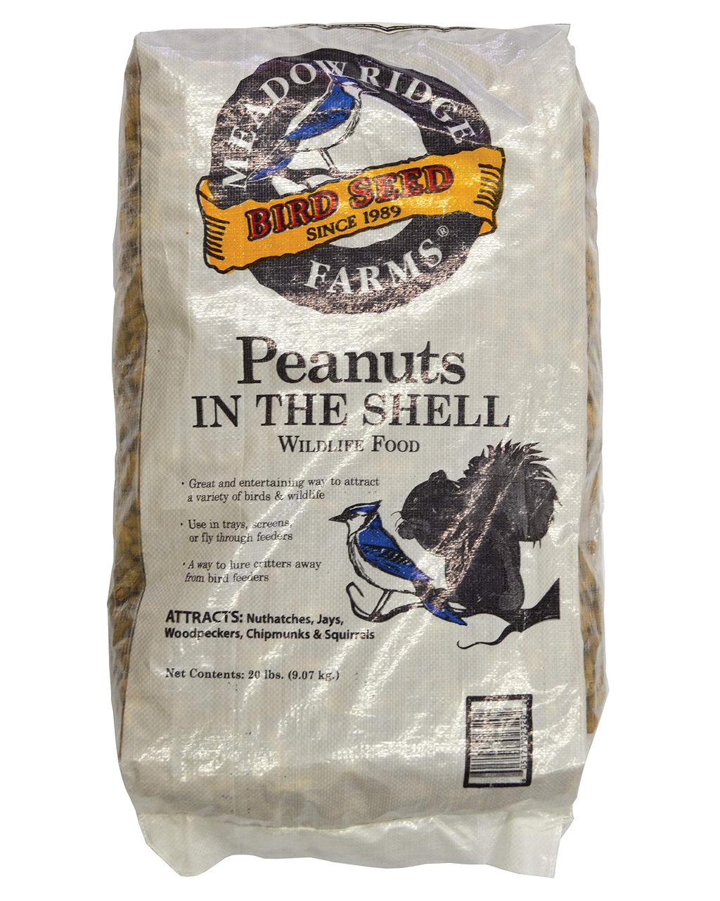 Peanuts in the Shell Wildlife Food 20-Pound Bag V709714
