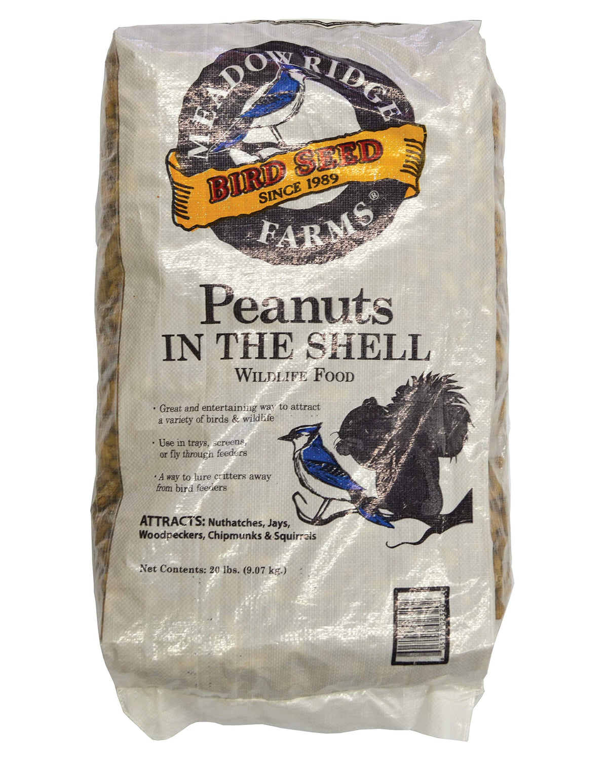 Peanuts in the Shell Wildlife Food 20-Pound Bag V709714