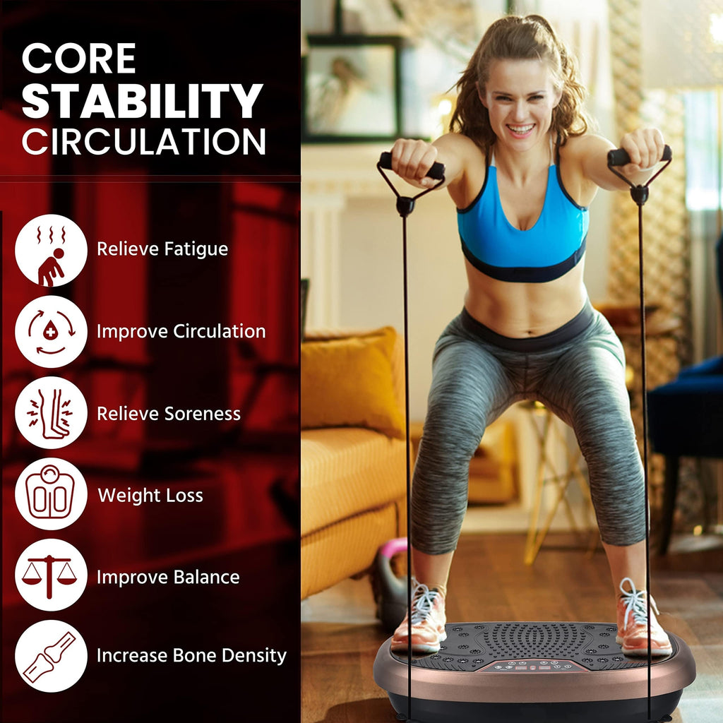 Vibration Plate Exercise Machine with 120 Speeds G222116