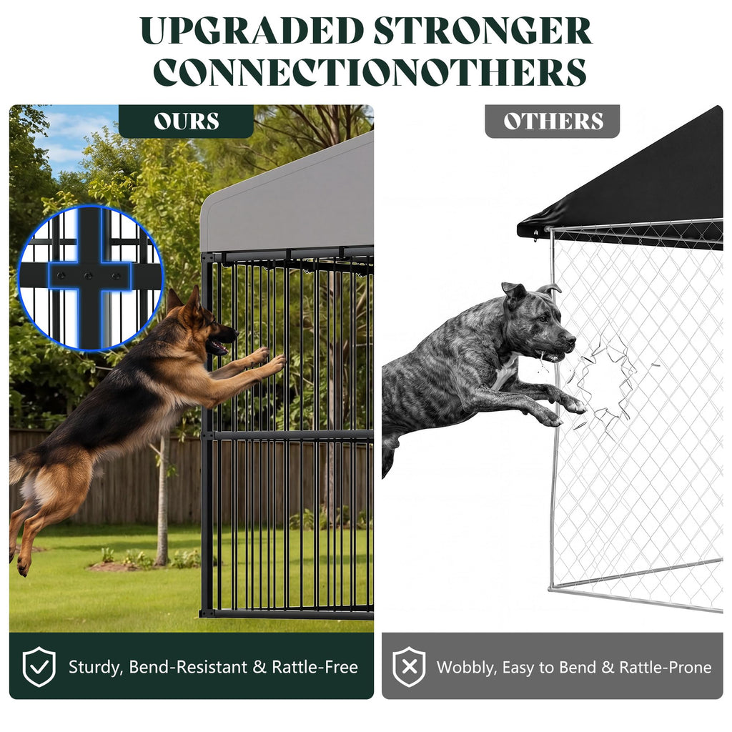 10x20x6.4 FT Outdoor Dog Kennel O3864