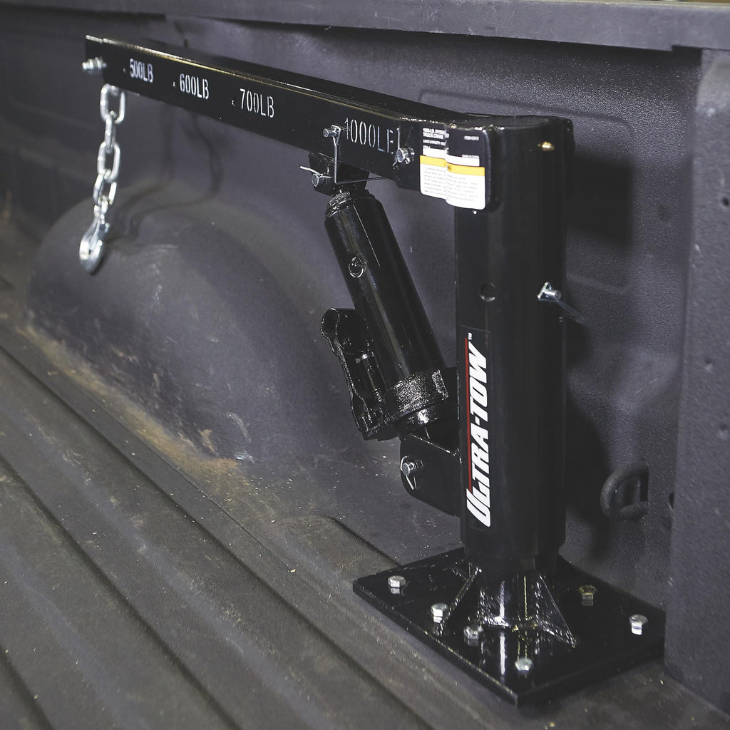 Hydraulic Pickup Truck Crane 1000-Lb. Capacity W853