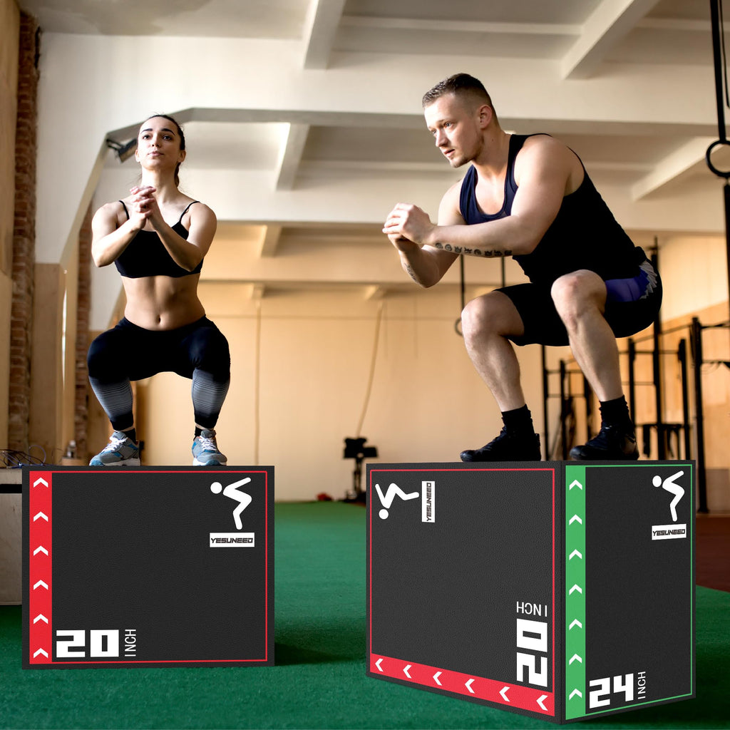 3 in 1 High Density Foam Plyo Box D347