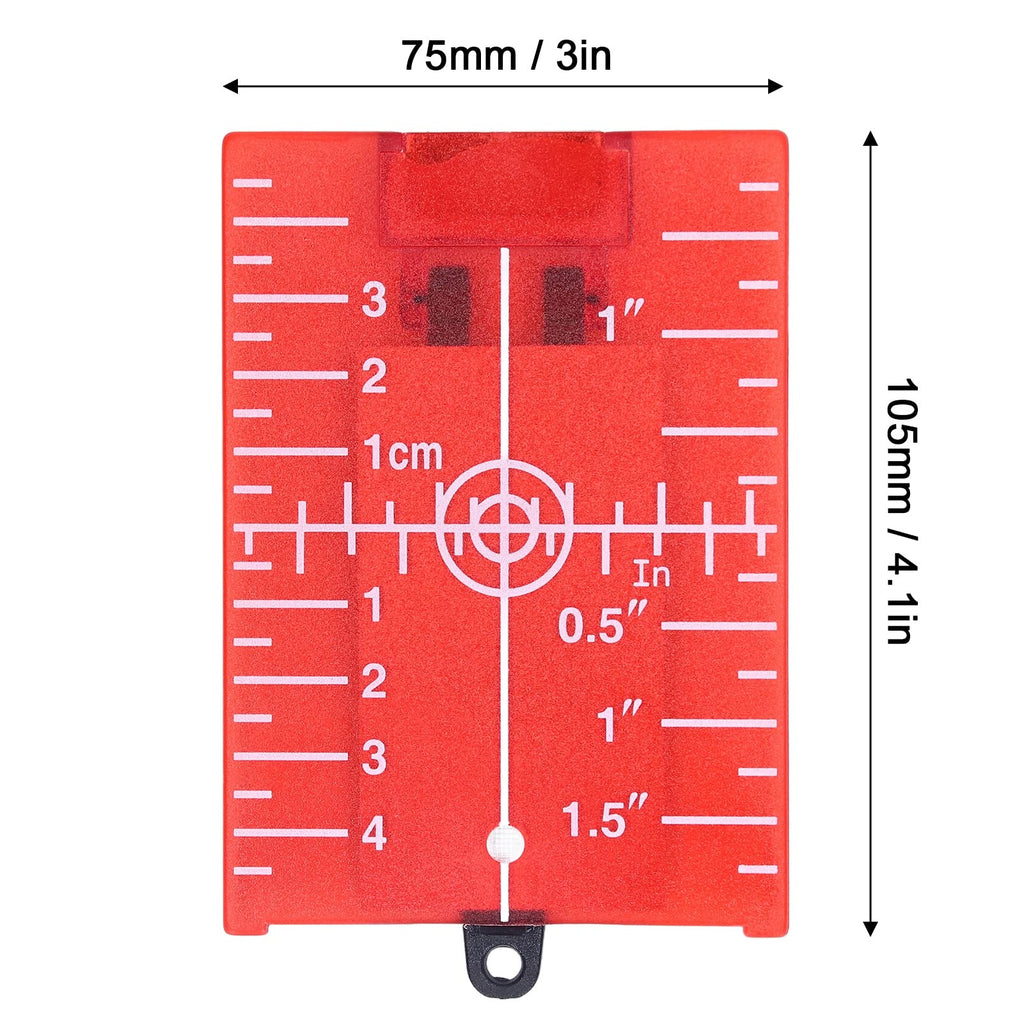 ABS Magnetic Target Card Plate with Bracket M135160
