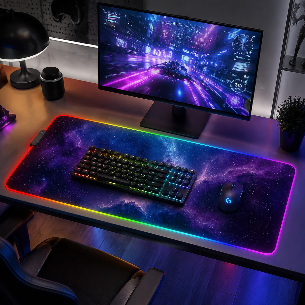 RGB LED Gaming Mouse Pad L299273