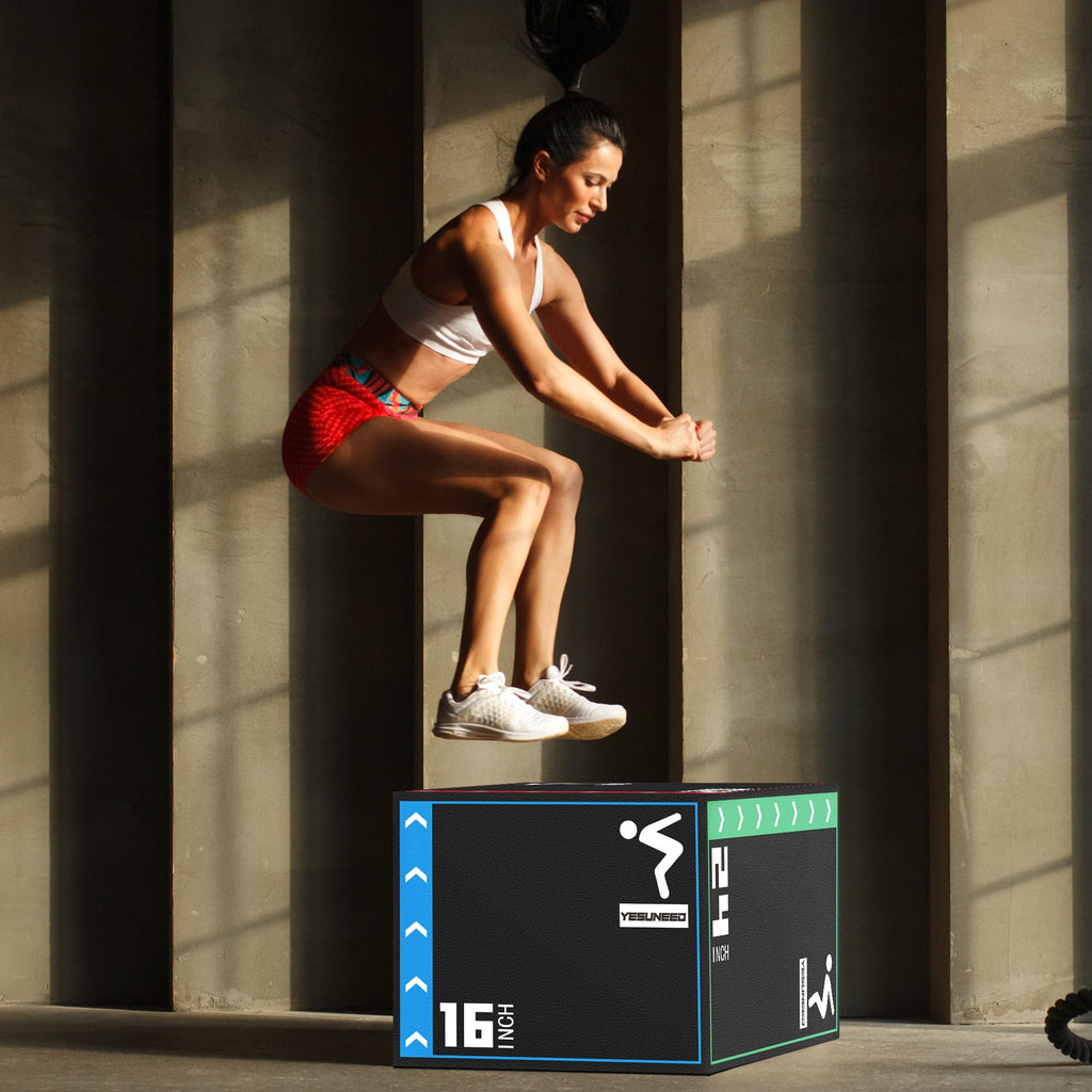 3 in 1 High Density Foam Plyo Box D347