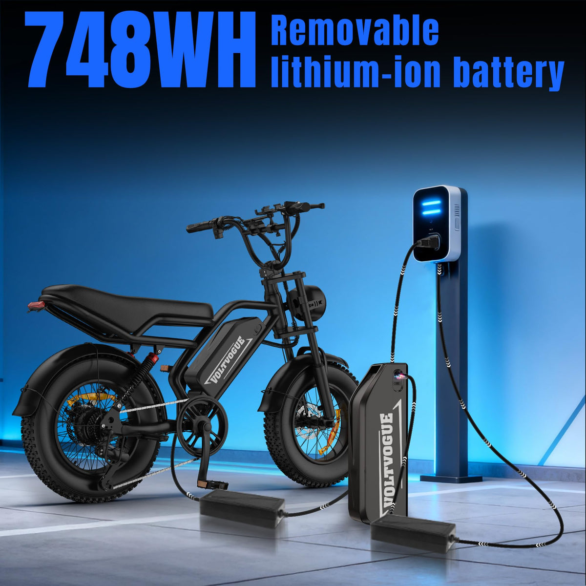 1500W Peak Motor Full Suspension Electric eBike Q626