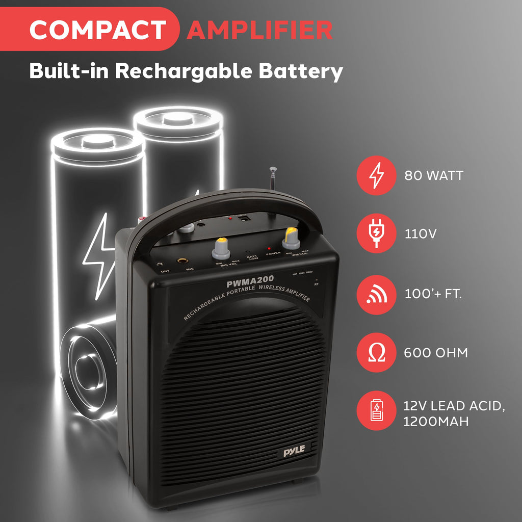 Portable PA Speaker & Microphone System B9009