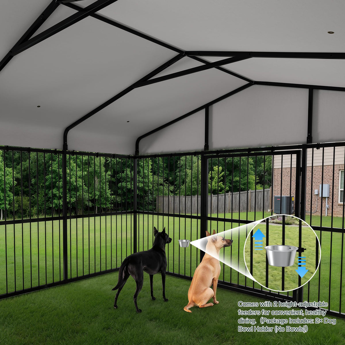 10x20x6.4 FT Outdoor Dog Kennel O3864