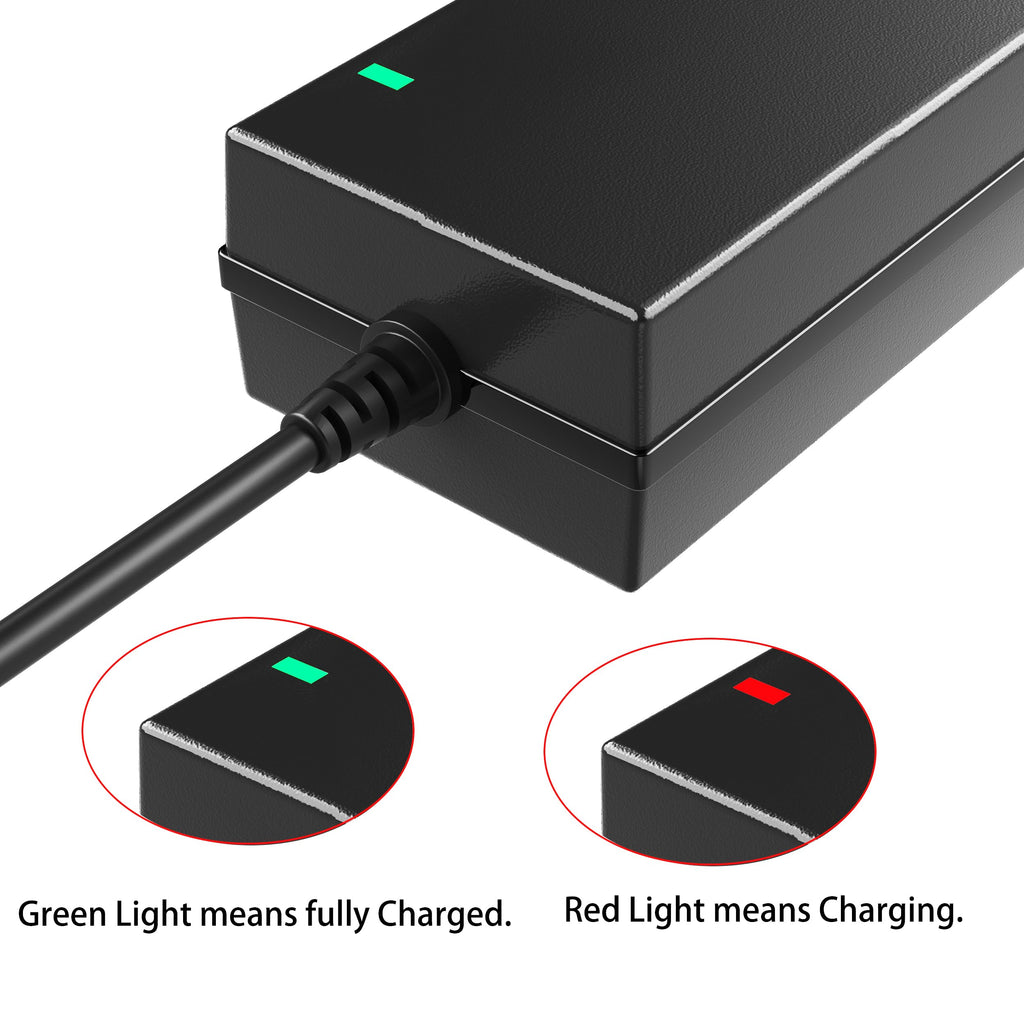 42V 2A Power Adapter 3-Prong Inline Connector Lithium Battery Charger U609414