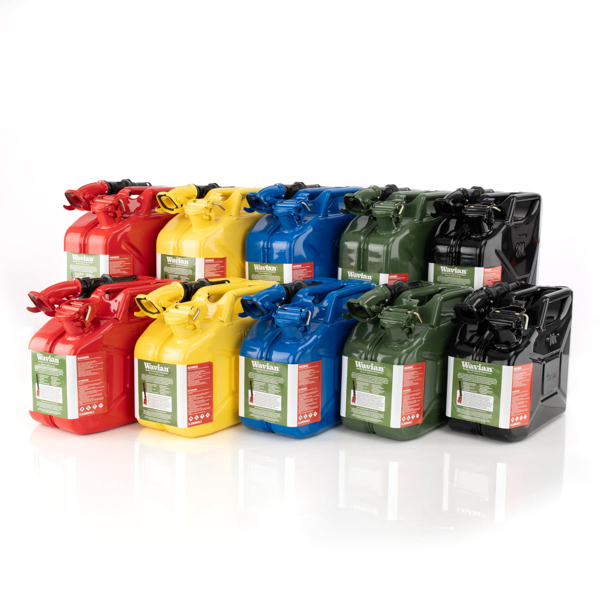 Red 20 Litre Metal Gas Can Q73185