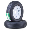 Trailer Tire Wheel ST205/75R15 8PR 5X4.5 White Spoke Pk2 C809340