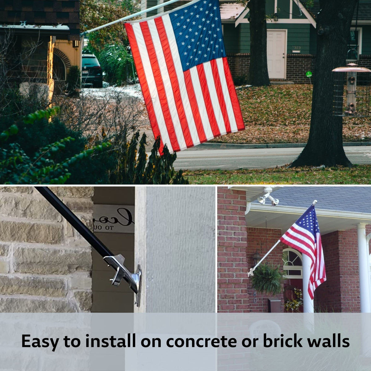 1 Inch Stainless Steel Flag Pole Holder G671