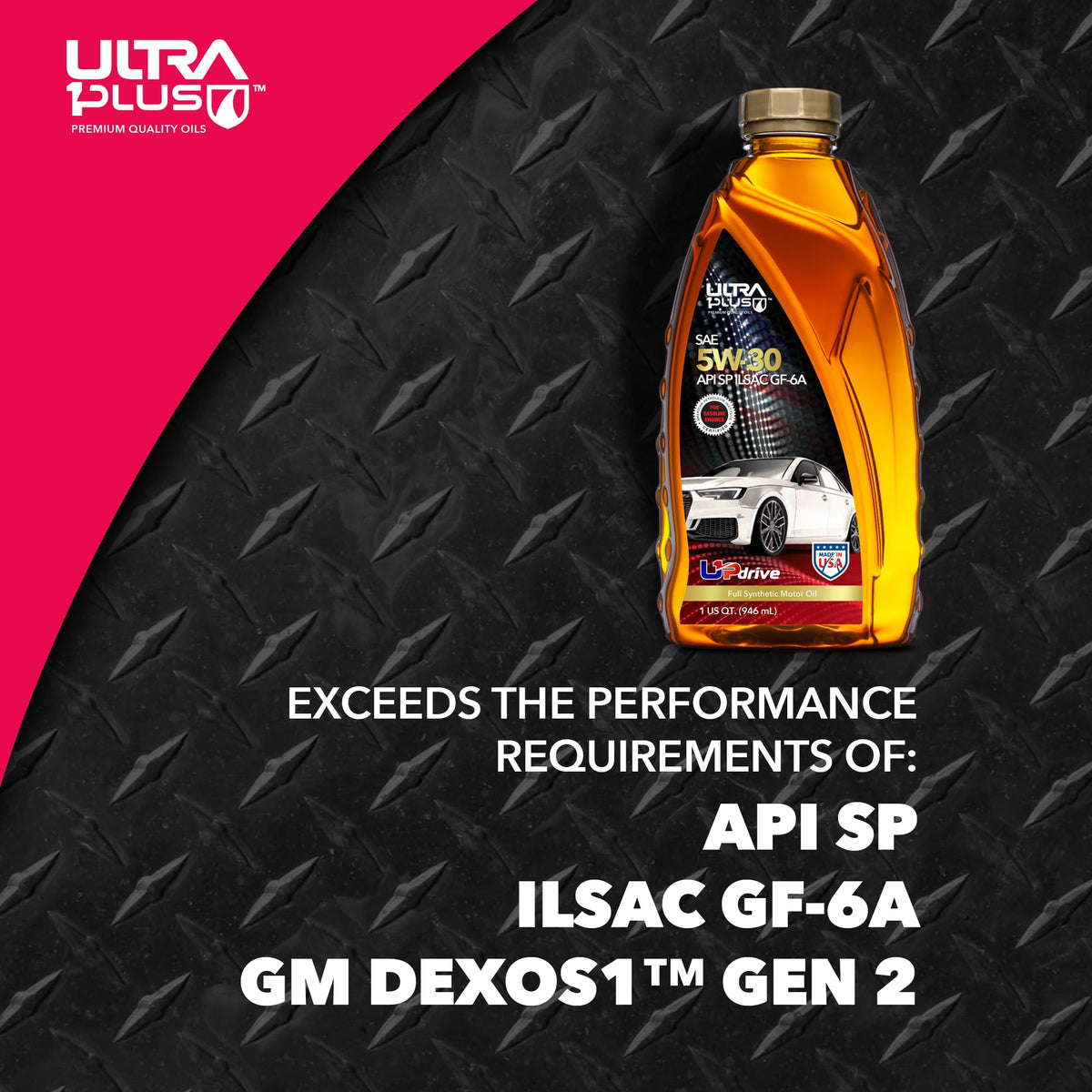 5W-30 Full Synthetic Motor Oil 5 Quart A1376
