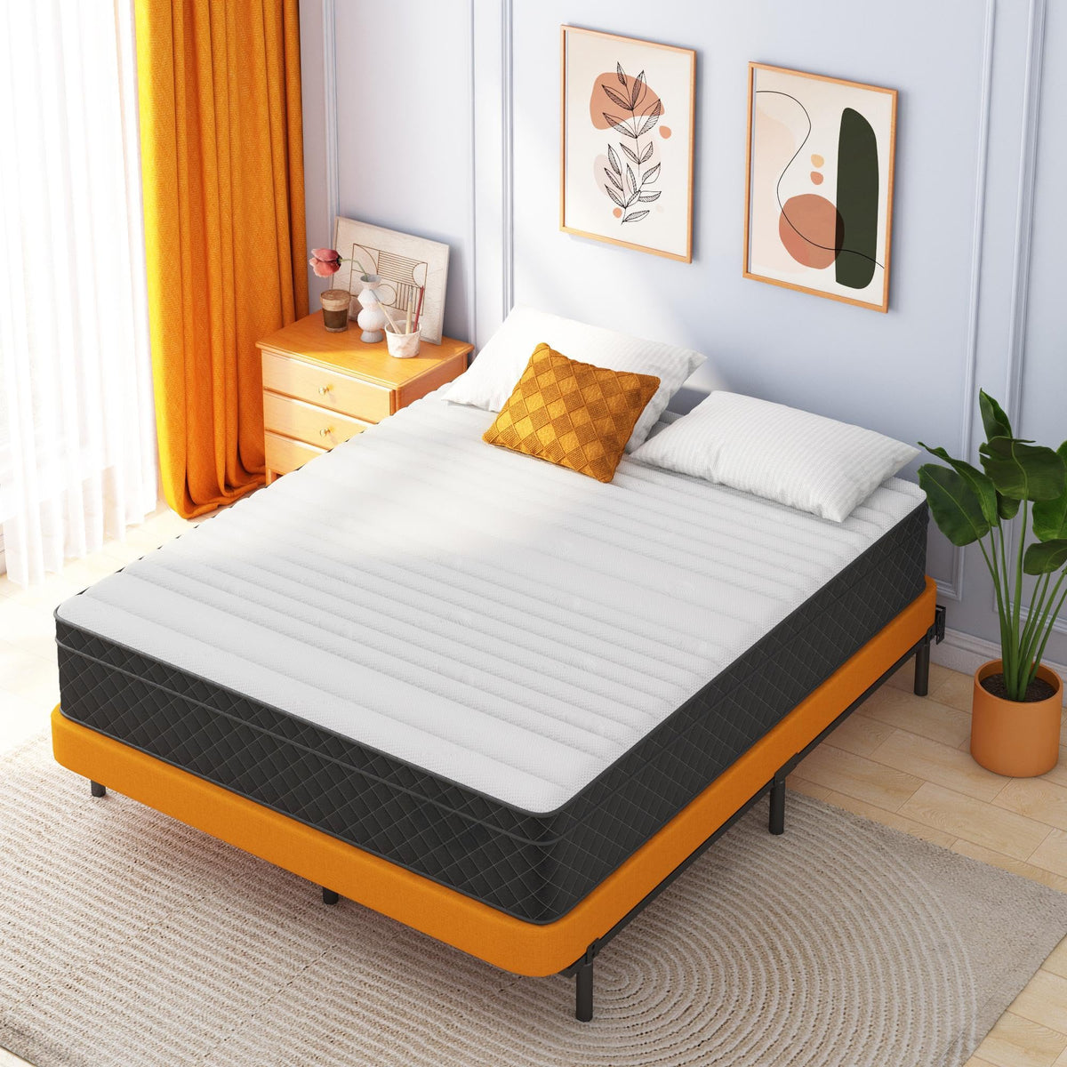 12 Inch Full Size Hybrid Mattress S12207