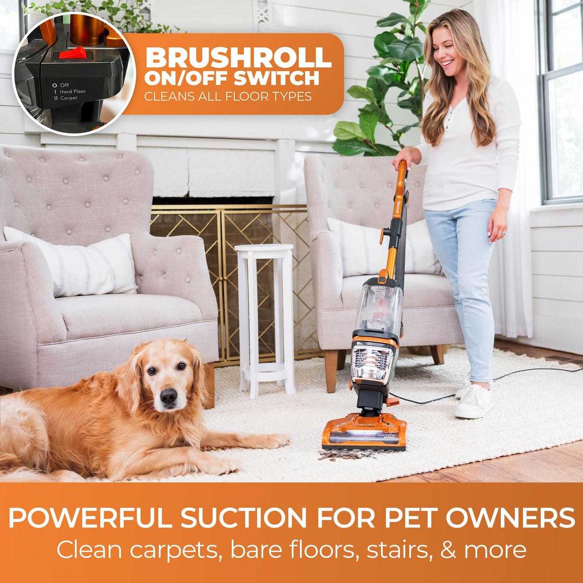 Bagless Upright Vacuum I3893