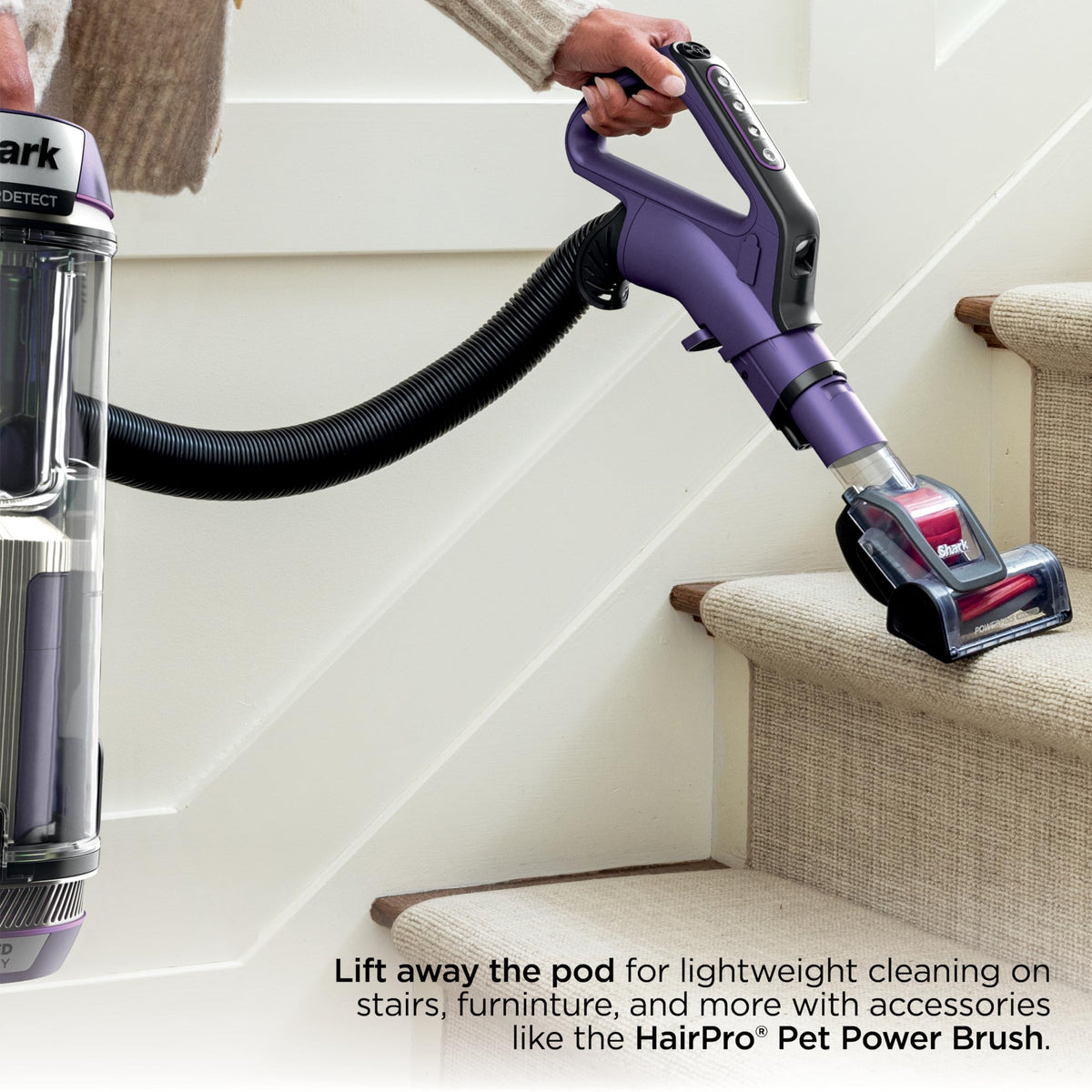 Upright Vacuum, HEPA, Powered Lift-Away C24994