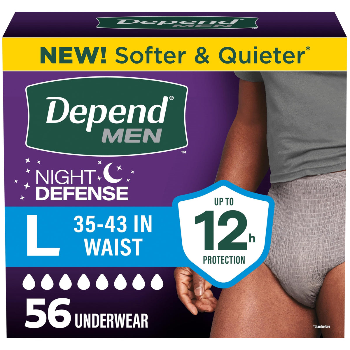 Large Adult Diapers 56 Count D408